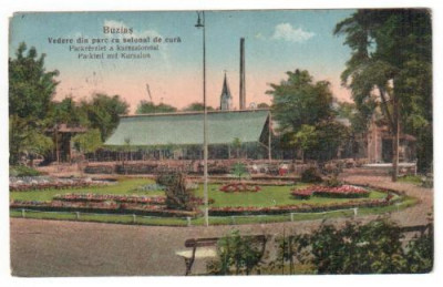 BUZIAS : PARCUL CU SALONUL DE CURA ( 1928 ) foto