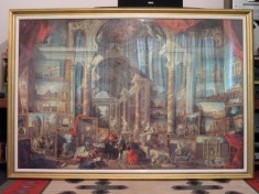 Giovanni P Panini:Vedute Di Roma Moderna - PUZZLE-TABLOU SUPERB foto