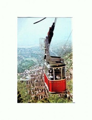 CP134-33 Brasov -Vedere generala de pe Tampa -circ. 1976 foto