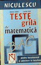 Teste grila de matematica bac -Rodica Danet foto