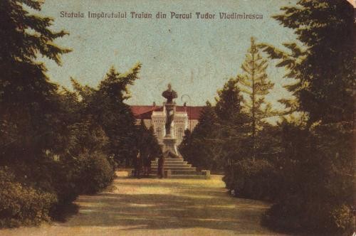 2524 Turnu Severin Statuia lui Traian circulat 1924 2524 Turnu Severin Statuia lui Traian circulat 1924