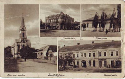 2537 Valea Lui Mihai jud Bihor circulat 1927 vederi multiple foto