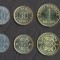 ESTONIA █ SET COMPLET DE MONEDE █ 10+20+50 Senti +1+5 Krooni █ 1993-2006 █ UNC