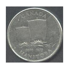 Canada prov.MANITOVA medalie JUBILIARA 1870-1970