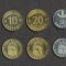 LETONIA ? SET COMPLET DE MONEDE ? 1+2+5+10+20+50 Santim 1+2 Lati ? 1992-2008 UNC