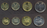 HONG KONG █ SET DE MONEDE █ 10, 20, 50 Cent, 1 Dollar █ 1997-1998 █ UNC