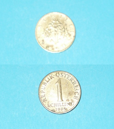 AUSTRIA - 1 SCHILLING 1985 AUSTRIA - 1 SCHILLING 1985