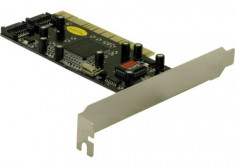 Placa PCI Controler SATA, 2 port cu Raid - 70096 foto