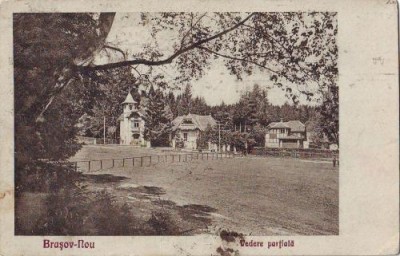 Brasovul nou, vedere partiala, circulat 1931 foto