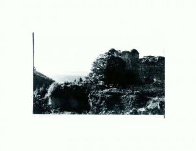 CP123-66 Targu Neant, Ruinele cetatii Neamtului -circulata 1968 foto