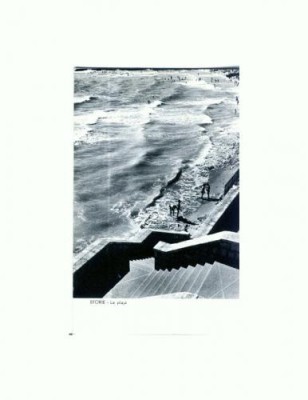 CP123-90 Eforie -La plaja -RPR - circulata 1960 foto