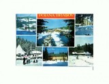 CP134-54 Iarna la Poiana Brasov -circulata 1985