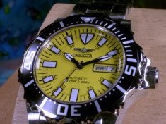 Bijuterie! INVICTA MENS MONSTER AUTO PRO-DIVER Adus din SUA !!! foto