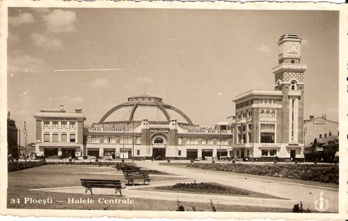 2926 Ploiesti Halele centrale Oficiul Postal , Reclame 1939 2926 Ploiesti Halele centrale Oficiul Postal , Reclame 1939
