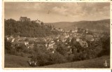 2933 Sighisoara Vedere generala foto circulat 1940