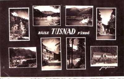 2950 Tusnad vederi multiple foto necirculat 1938 foto