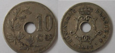 Belgia 10 centimes 1903 foto