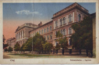 2184 Cluj Universitatea, circulat 1930 foto