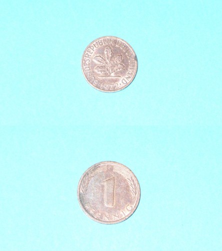 R.F.G. - 1 PFENNIG 1972 J R.F.G. - 1 PFENNIG 1972 J