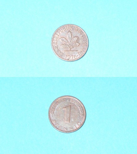 R.F.G. - 1 PFENNIG 1976 G R.F.G. - 1 PFENNIG 1976 G