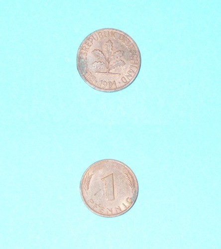 R.F.G. - 1 PFENNIG 1991 D R.F.G. - 1 PFENNIG 1991 D
