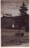 2217Crasna Castelul si biserica,circulat 1940