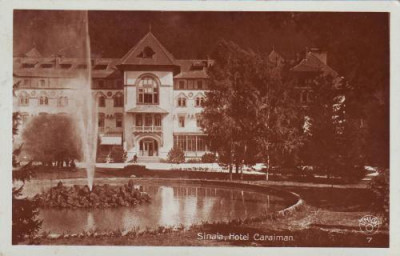 Sinaia Hotel Caraiman,cenzura Ploiesti 11,1943 foto