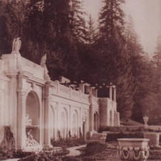 Sinaia Terasa Castelului Peles,1912