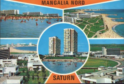 Ilustrata circulata 1973- Mangalia Nord-Saturn foto