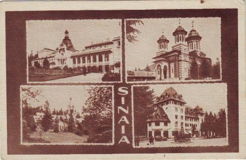 Sinaia,vederi multiple,1945