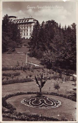 2262Govora Hotel Palace,foto,circulat 1938 foto