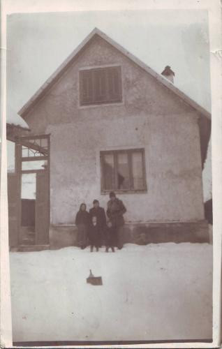 2292 Maier,Bistrita,casa taraneasca,circulat 1942