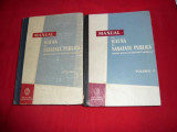 MANUAL DE IGIENA SI SANATATE PUBLICA -vol. 1+2 pt scoli asistente medicale 1960