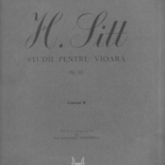 H Sitt - Studii pentru vioara , op 32 , caietul 2
