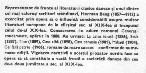 Herman Bang - Tine