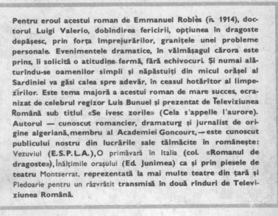 Emmanuel Robles - Ceasul limpezirilor foto
