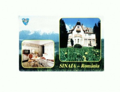 CP148-11 Sinaia -Vila Camelia, SC Sinarom SA -circulata 1999 foto