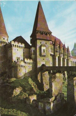 Hunedoara - Castelul-3 carti postale foto