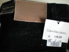 PANTALONI DAMA CALVIN KLEIN NOI ORIGINALI NEGRI MARIMEA 46 foto