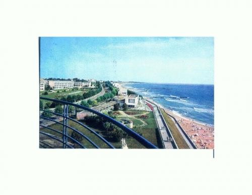 CP128-66 Eforie Nord -Vile pe malul marii -circulata 1968 CP128-66 Eforie Nord -Vile pe malul marii -circulata 1968