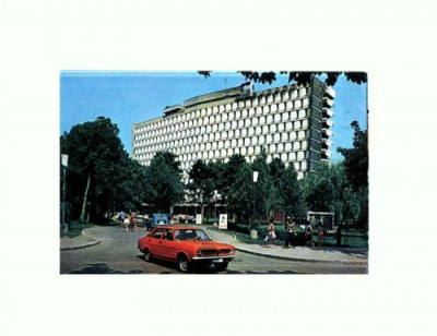 CP128-99 Eforie Nord -Hotel Europa -circulata 1978 foto