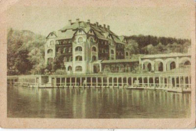Ocna Sibiului, Hotelul satului, circulat 1946 foto