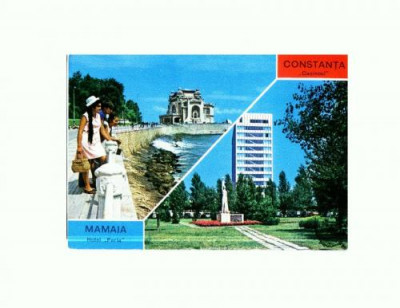 CP136-87 Mamaia: Cazinoul -Constanta: Hotel -circulata 1981 foto