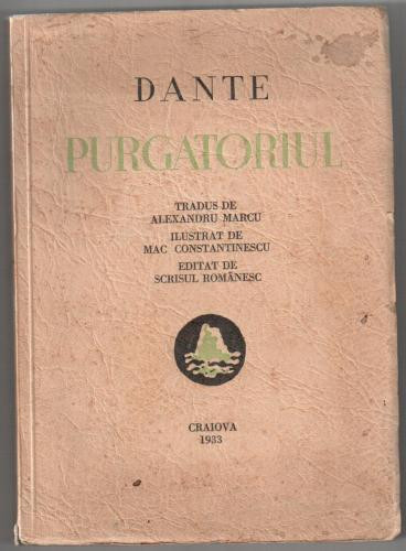 DANTE - PURGATORIUL ( 1933 )