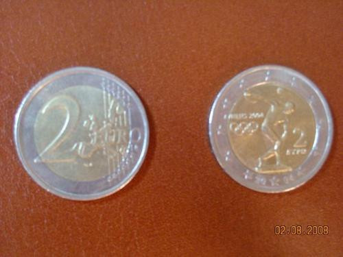 2 euro comemorativa, Olimpiada 2004