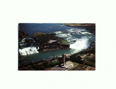 CP129-15 Niagara Falls, Ontario, Canada -circulata 1969 foto