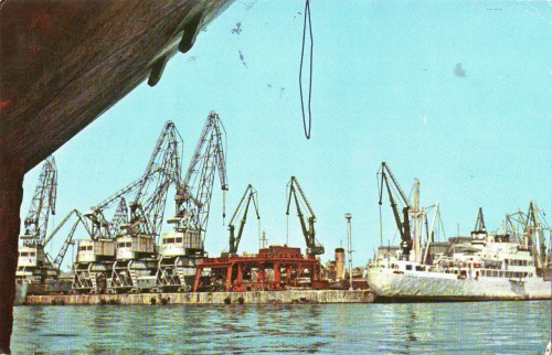 V9 Portul Constanta Nave circulat 1968
