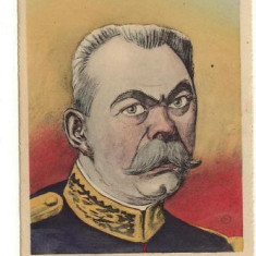 Carte postala Nicolae Filipescu, caricatura