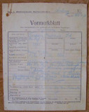 Document militar austriac , Bucovina , 1917
