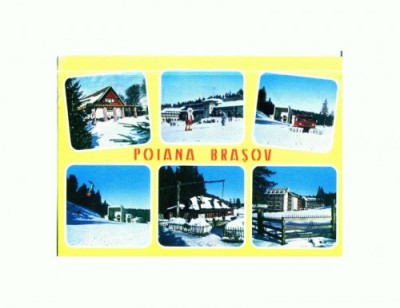 CP149-09 Poiana Brasov - circulata 1987 foto
